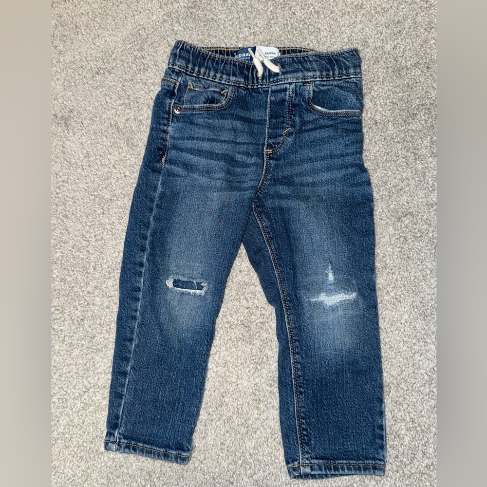 Old Navy 3T Jeans with functional drawstring